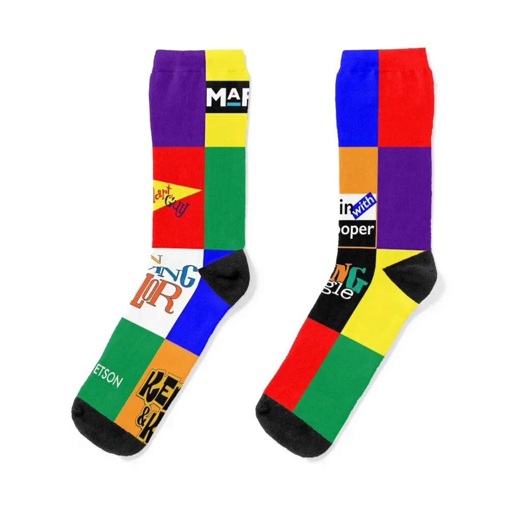 

90s Nostalgia Socks Crossfit christmas gifts winter gifts Socks Girl Men's