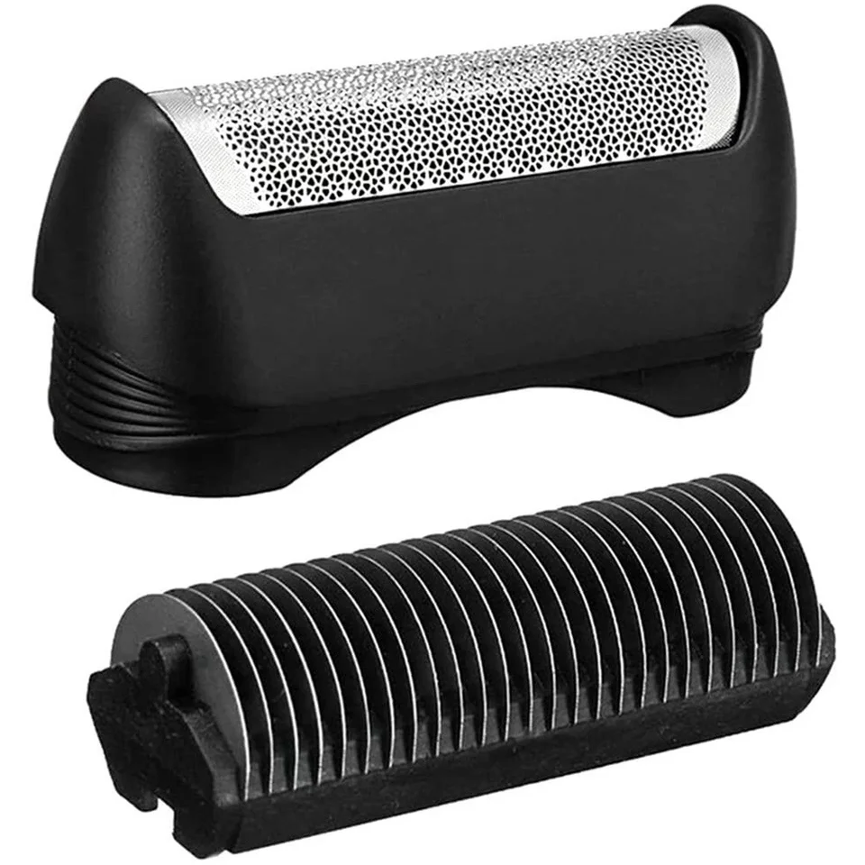 Tête De Rasoir De Rechange Pour Braun 5684 5685 5727 5728 5729 5730 - Bloc Couteau + Grille, Couleur Bleue