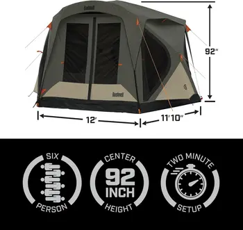 3P / 4P/ 6P / 8P Hub Style Tents | Best Pop Up Tent for Camping, Hiking, Family Camping 3