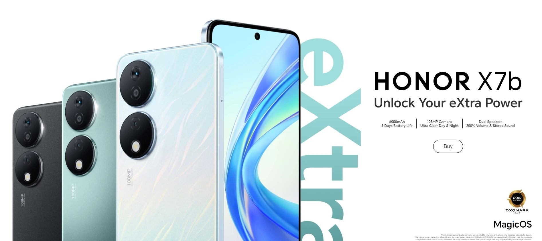 HONOR X7b 8/256GB Official description image