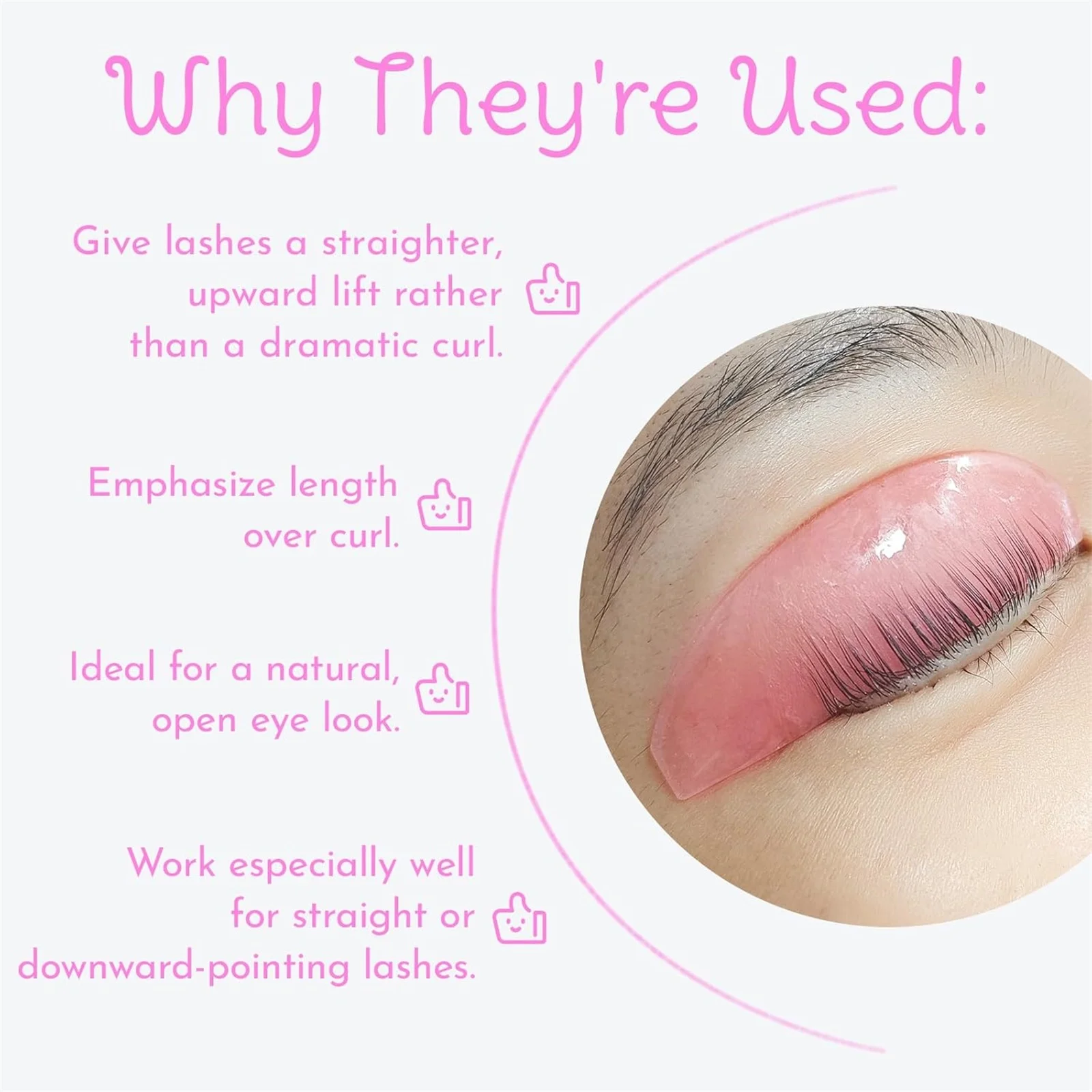 Silicone Lash Perm Pads Softening Lifting Lashes Rod Shield Self-Adhesive 3D Eyelash Curler Accessories Makeup Tool PERMANIA 2PC