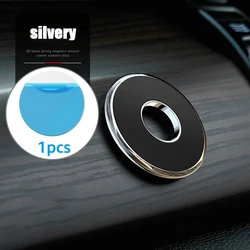 Universal Magnetic Car Phone Holder - Versatile Mount (Silver)