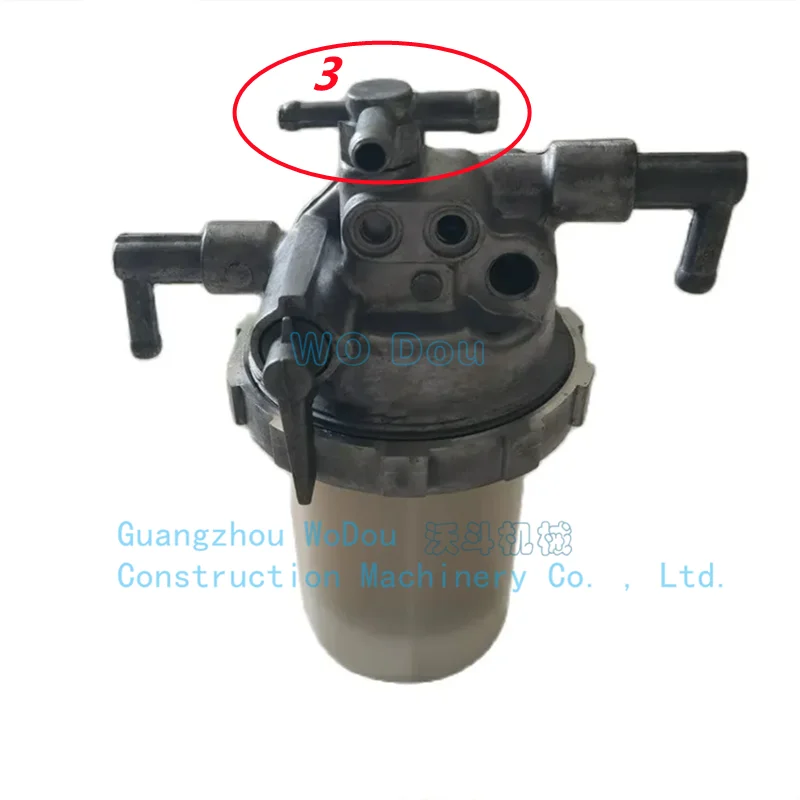 Fuel Water Separator 129100-55621 12910055621 For Yanmar 4TNV94 4TNE88 Komatsu PC30 PC35 PC40 PC45 PC50 PC55