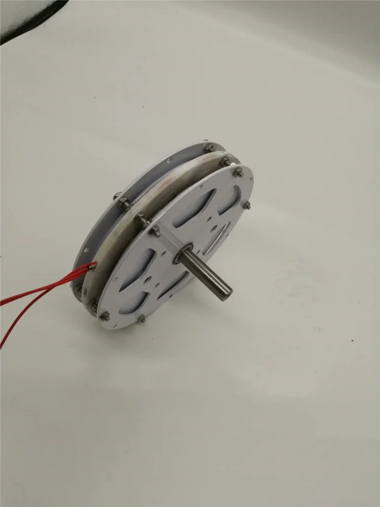 

150W Small Low Speed Low Resistance Disk Type Coreless Permanent Magnet Generator with High Efficiency Wind and Hydraulic Power