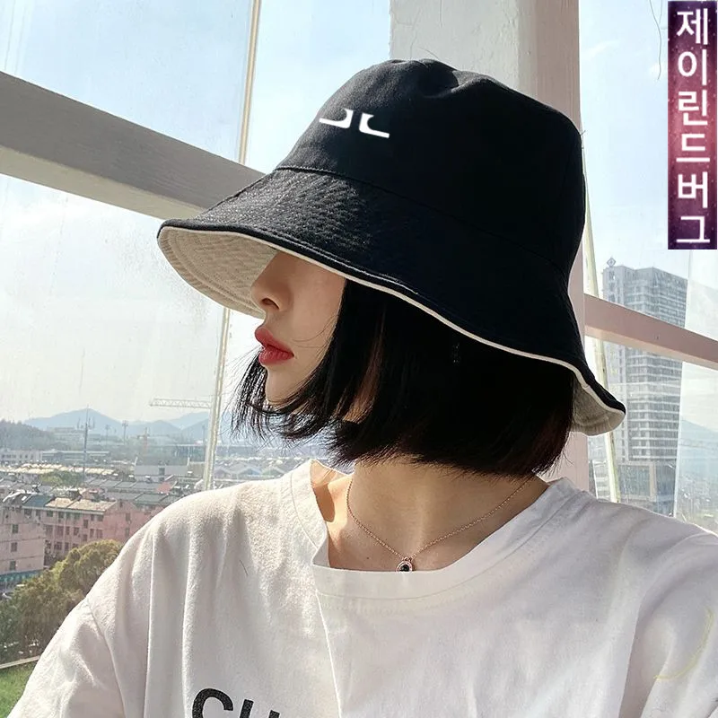 

골프모자 여성 Double Sided Fisherman's Hat New Korea Golf Cap Fashion Sunscreen Sunshade Hat Spring Women Golf Cap 골프용품 신기한것