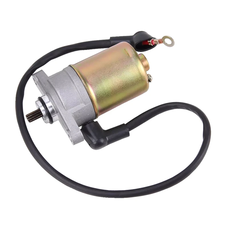 ABKJ-49Cc 50Cc 60Cc 80Cc GY6 139QMB Electric Starter Motor For Yamoto, Kazuma, Taotao, Coolster, Sunl, BMS, Redcat, Eton