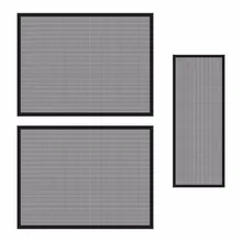 Kit de filtros de polvo SAMA, solo compatible con modelo Im01, caja de ordenador, Total de 3 unids/caja/2 paneles + 1 diseño magnético negro inferior