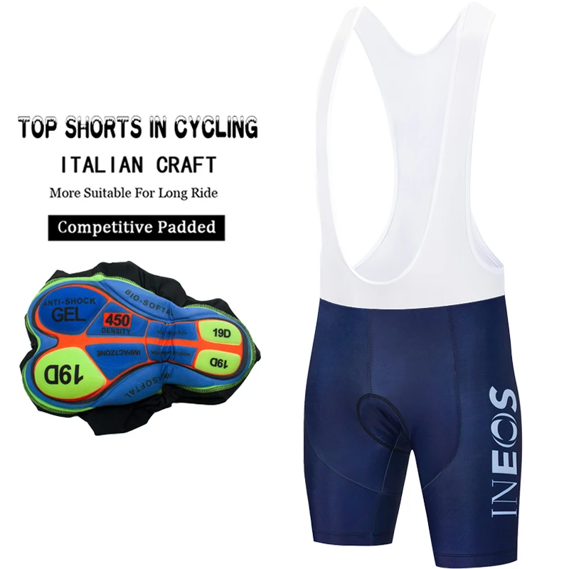 INEOS Cycling Shorts Bibs Pants Mtb Men's Maillot Clothing Bicycle Professional Gel Tights Bib Short Summer Road Bike