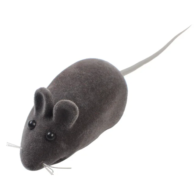 Sound Rubber Simulation Mouse for Kitten Accessories Gifts Enamel Mouse Bite  Pet Cat Toys Interactive Resistance Pet Toys 5