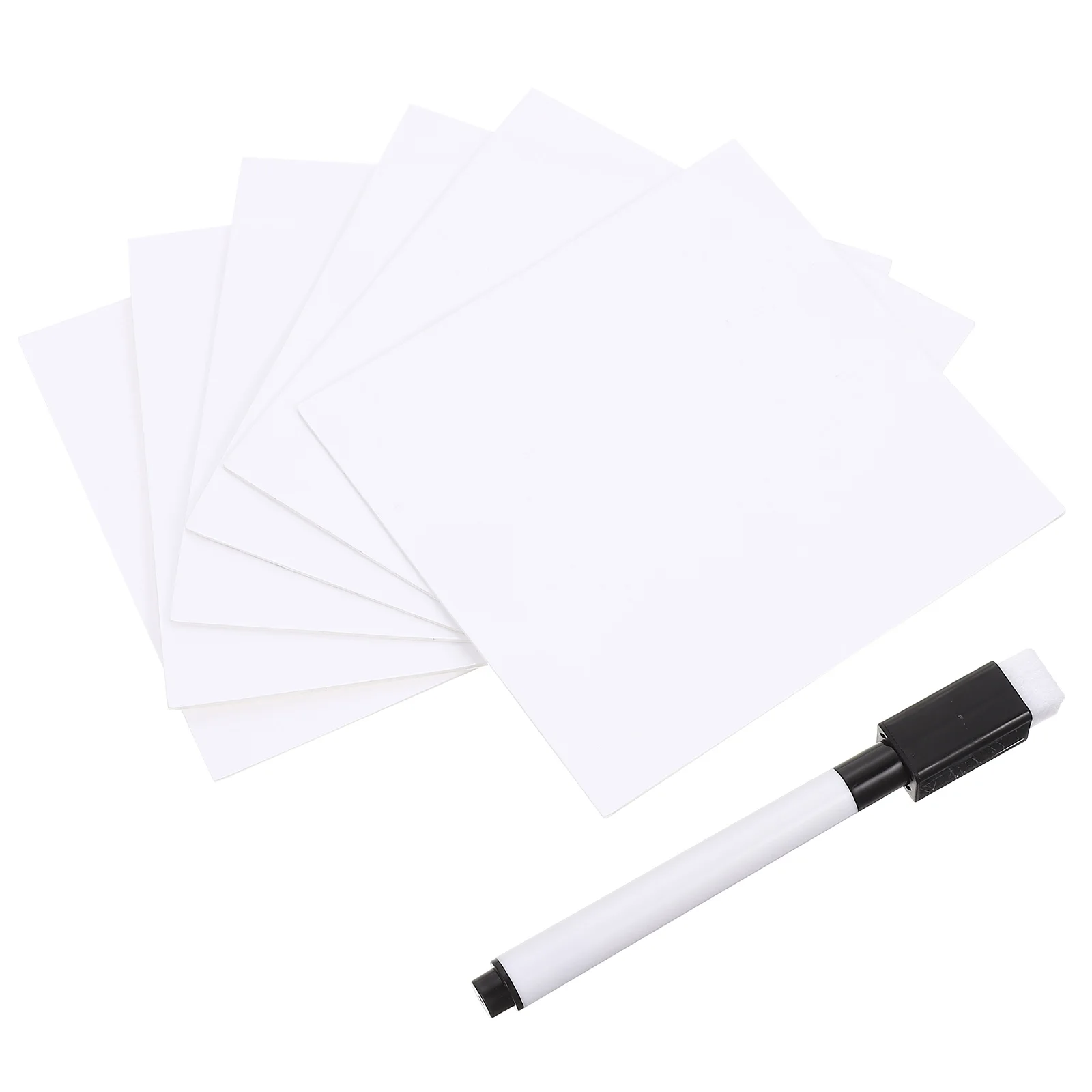 

Easy to Reuse Dry Erase Adhesive Notes Stickers Erasable Memo White Board Whiteboard Film