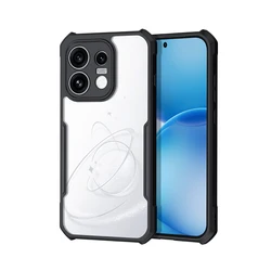 XUNDD Shockproof Protective Phone Case - Full Protection PC+TPU, Anti - Drop & Wear - Resistant Cover for Pc + tpu (Black Case)