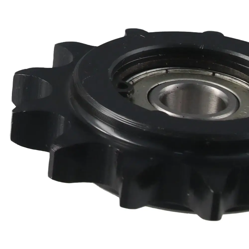 10mm Bore 1/2" Pitch Chain Idler Sprocket 13 Tooth C45 Carbon Steel Convex Idler Gear Sprocket Tensioner for ISO 08B Chains chain idler sprocket