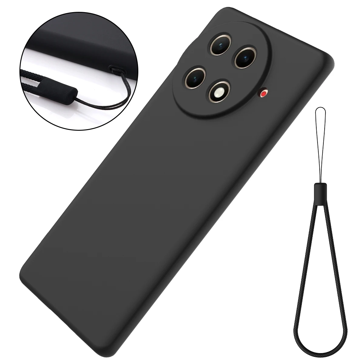 Luxury Skin-Feel Ultra-Thin Silicone Case - Soft, Shockproof, and Anti-Fall Bumper Cover