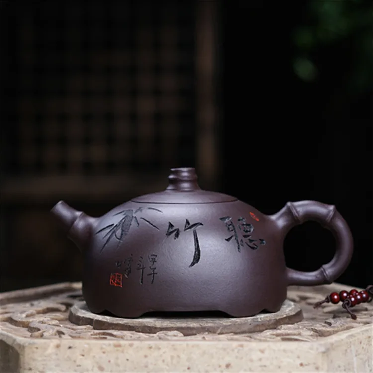 

Yizhu Yixing Handmade Crude Ore Old Purple Clay Teapot Tea Set Manufacturer