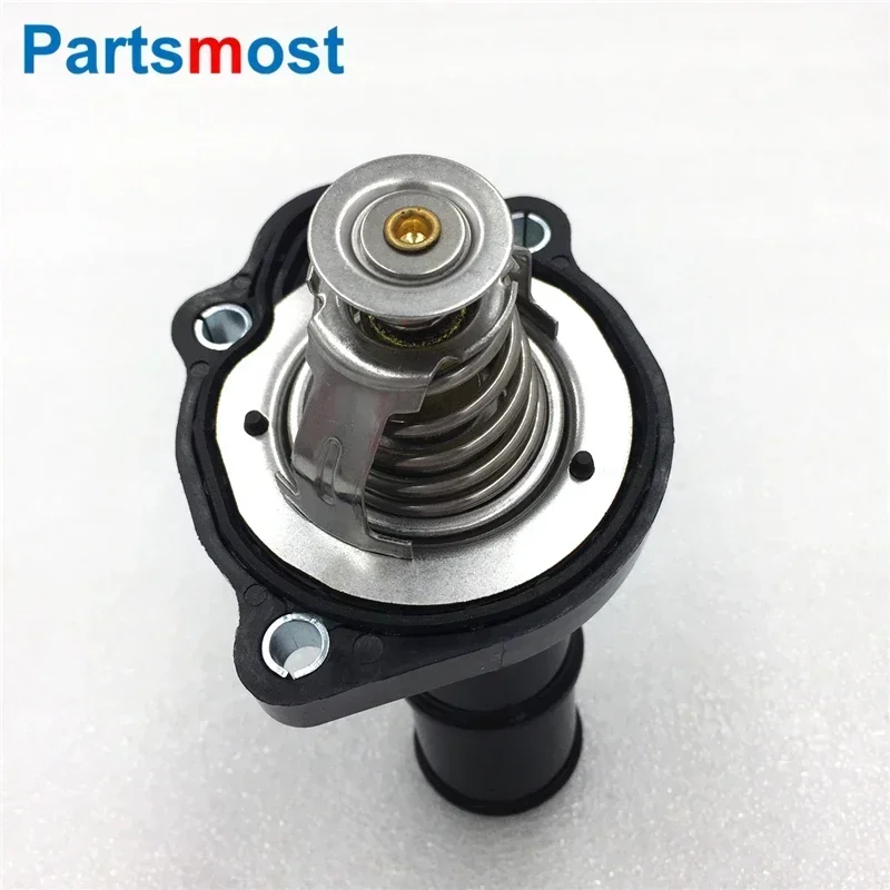 2.0L Petrol Coolant Thermostat & Housing LR027158 for LAND ROVER Freelander 2 Evoque Range Rover Discovery Sport Ford engine coolant thermostat thermostat housing cover