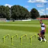 Portable Sports Training Agility Hurdles Soccer Football Plyometric Speed Hurdles Foldable Collapsible Hurdle 1PC 3