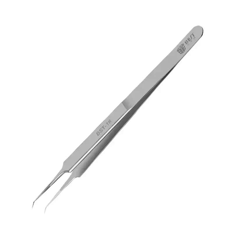 BST-Q10 Stainless Steel Precision Fingerprint Flying Wire Tweezers Set, Mobile Phone Motherboard Chip Maintenance Tool