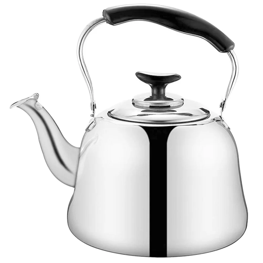 

Household Water Kettle Kitchen Boiler Stainless Steel Whistling Teakettle Stovetop