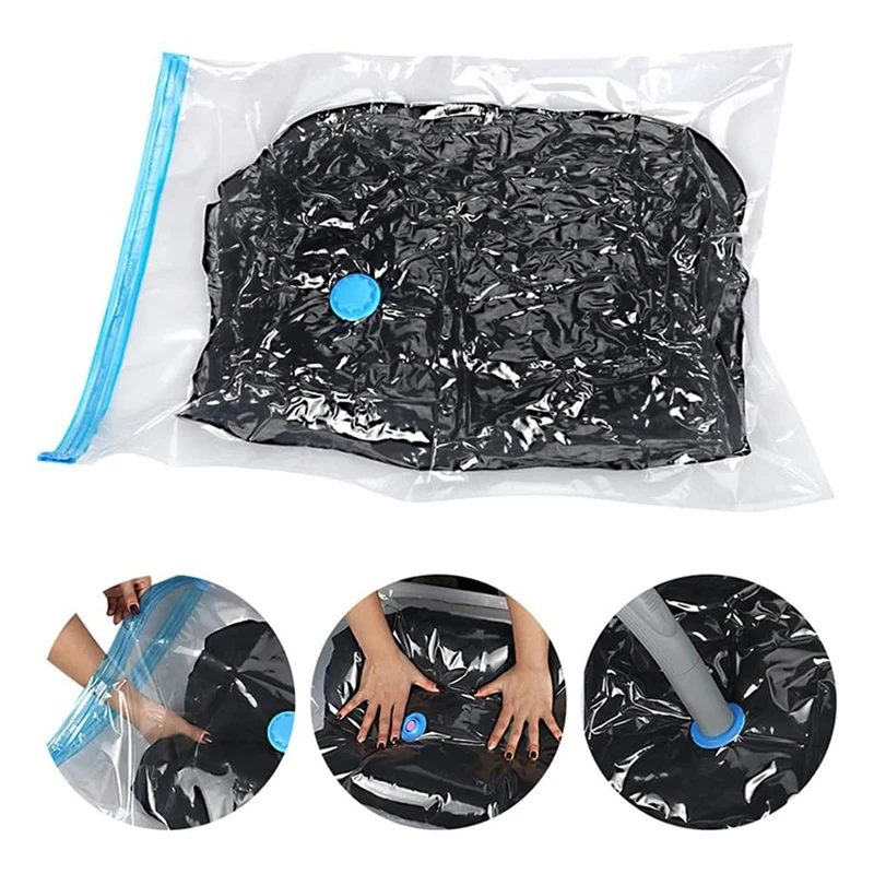 Vacuum Bags For Clothes 40 X 30 Cm Reusable Storage Bags Vacuum With Seal And Space Saving Travel Pack Of 10 vacuum seal bags vacuum bags