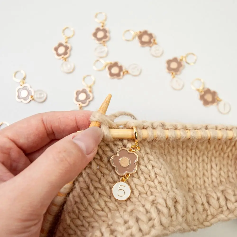 HandmadeMetalKnittingStitchMarkersKnittingCrochetLockingRing