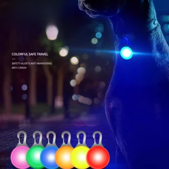 LED Luminous Pet Collar - Multi-Mode Glowing Pendant with Night Safety for Dogs & Cats 1