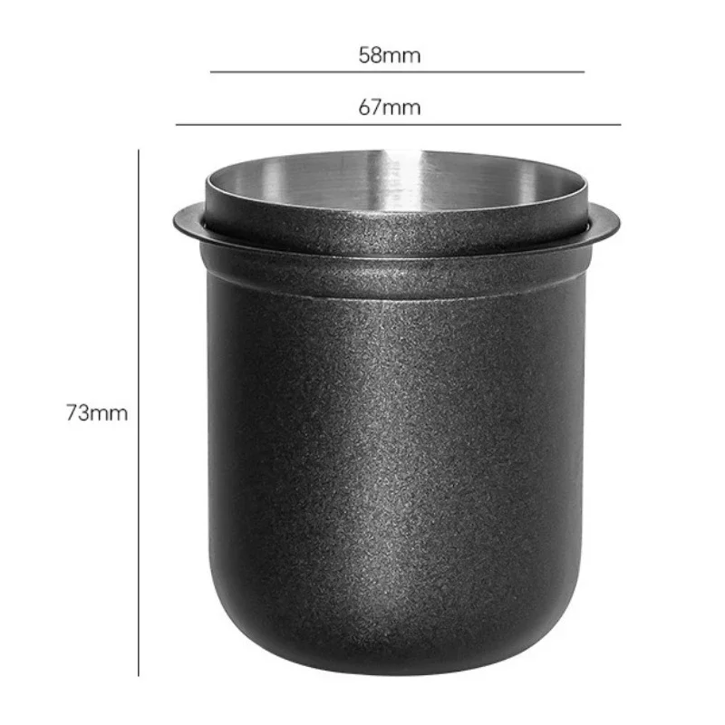 Dosing Cup In Acciaio Inox 304 Per Macchina Caffè Espresso 58mm – Tazza Portafiltro Da 120ml
