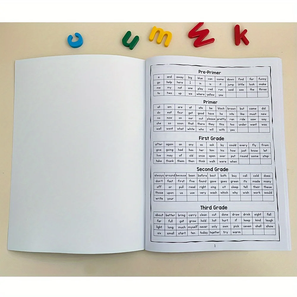 Sight Words Learning Workbook 5