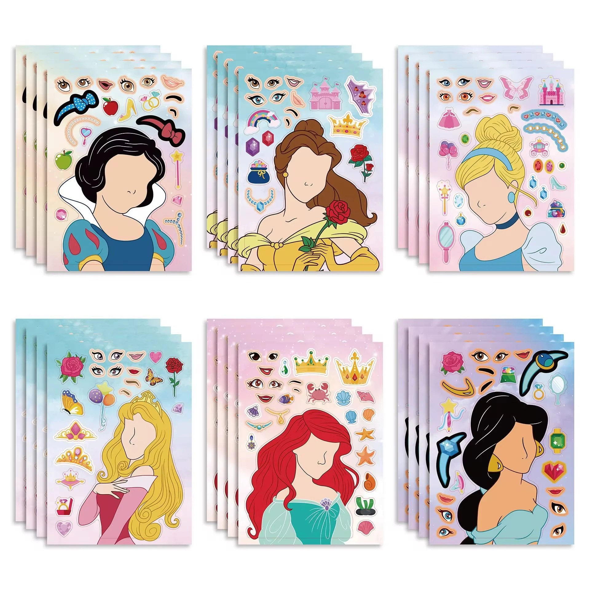 thumbnail image 1 of Etiquetas para botellas de agua de Minnie, Barbie, Gabby, Cars, suministros para fiestas, decoraciones de cumpleaños, pegatinas para fiestas de baby shower para niños y niñas, 1 of 4