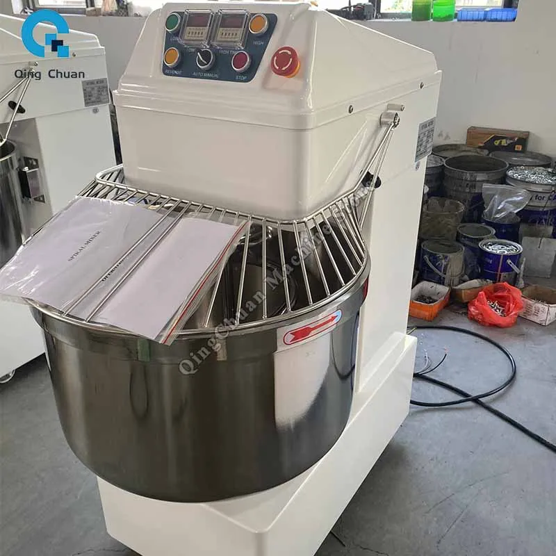 Flour-mixing Machine Commercial Fully Automatic Large Capacity Output Stainless Steel Mixed Noodles Kneading Machine