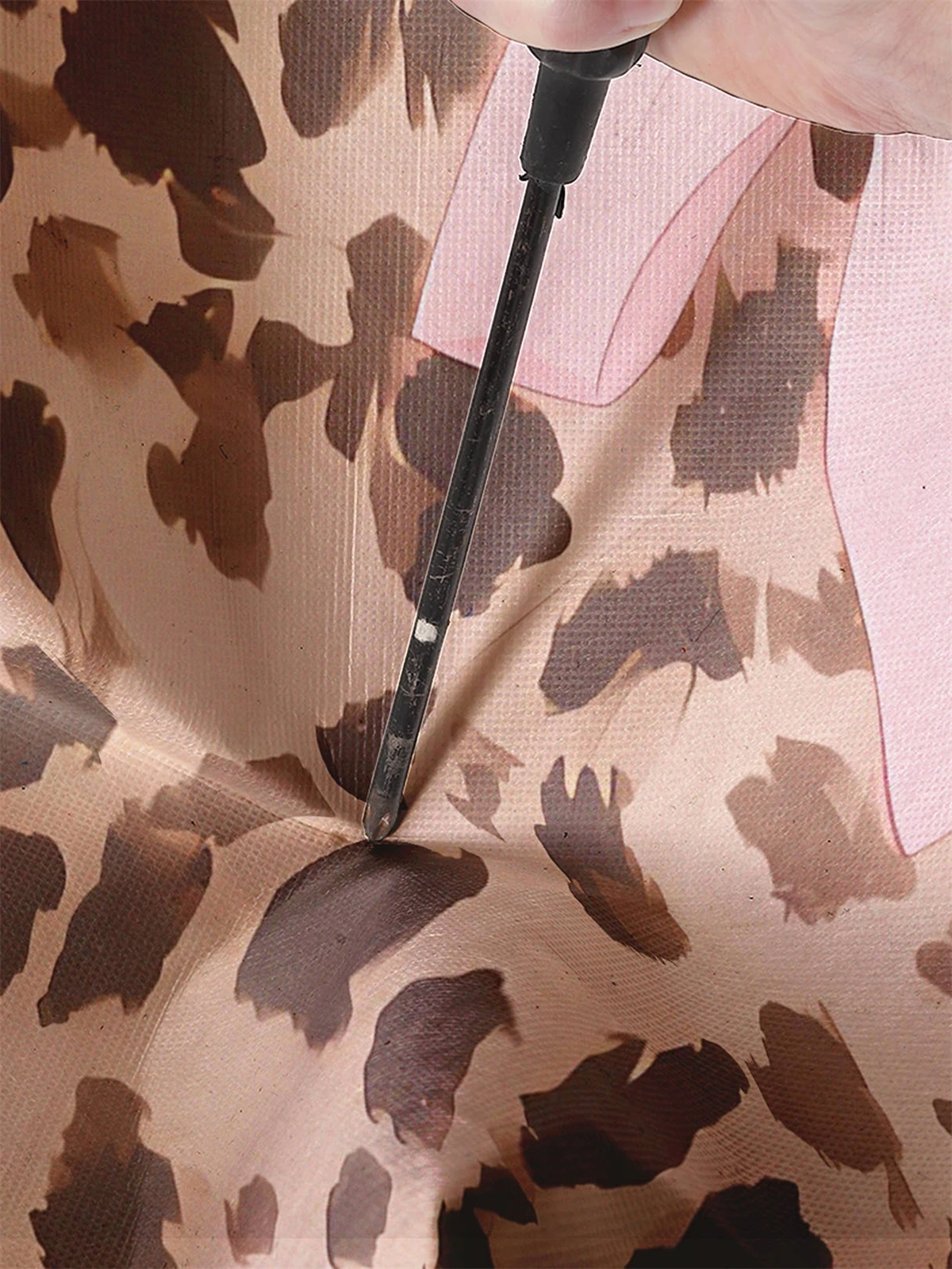 Butterfly knot pattern printed circular storage box, suitable for storing clothes and books, convenient laundry basket