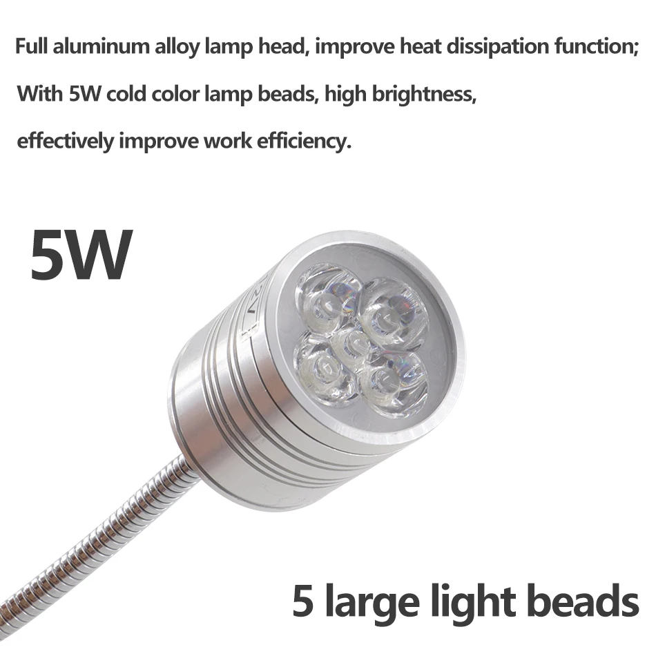 1W/5W High Brightness BGA rework station dedicated LED spotlight suitable for IR6500 IR6000 IR8500 IR9000 12-24V