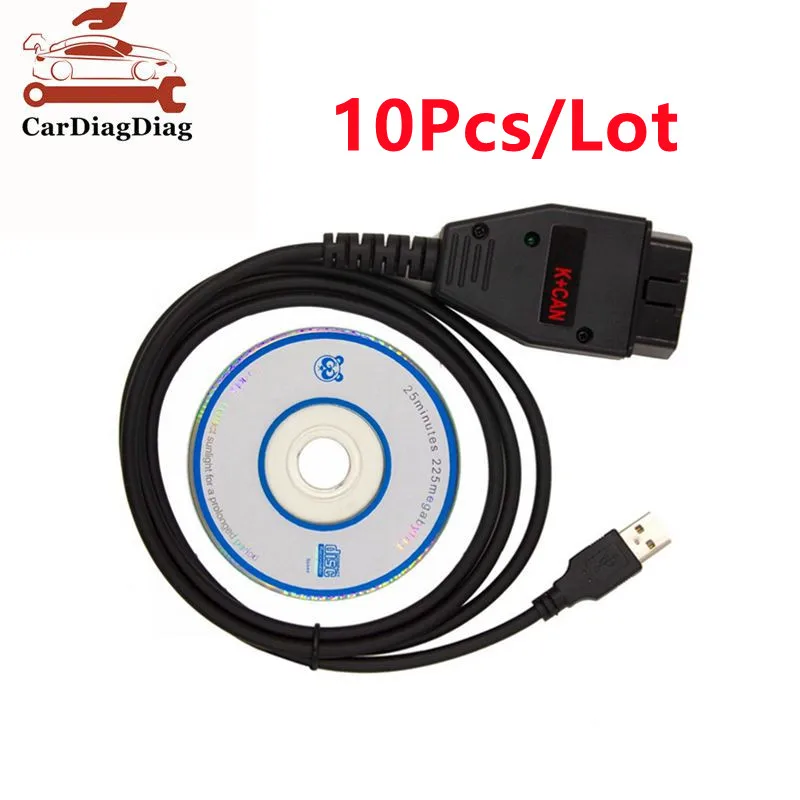 

10Pcs/Lot For VAG K+CAN Commander 1.4 OBD2 Diagnostic Scanner Tool OBDII For VAG 1.4 Cable For Vag Scanner Free Shipping