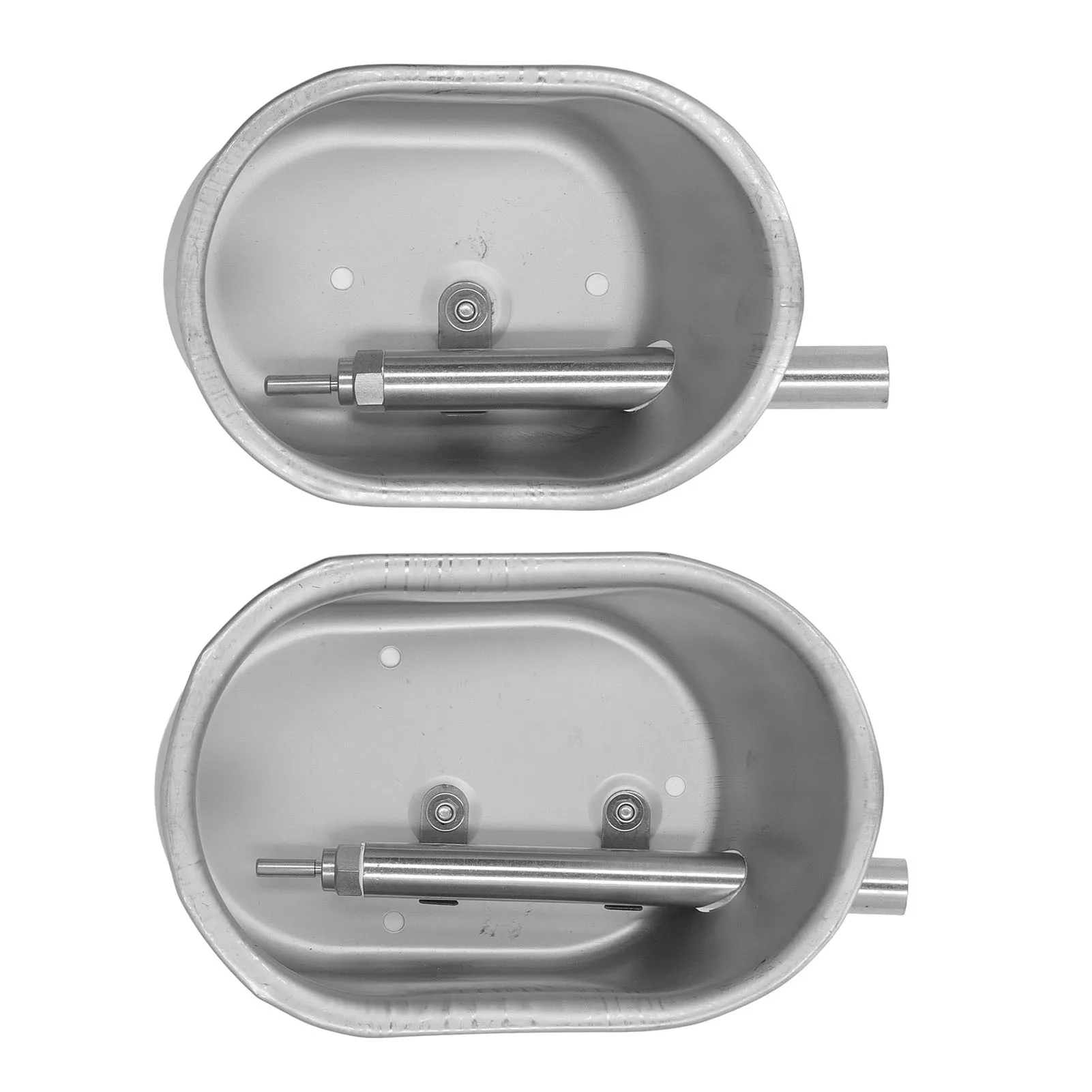 Automatic Drinking Water Bowl Stainless Steel Livestock Water Feeder Trough for Goat Sheep Dog Cattle