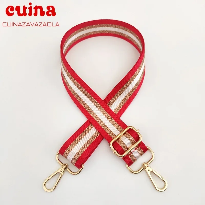 New Women Handbag Wide 3.8cm Belt Shoulder Crossbody Bag Strap Replacement Adjustable Strap Bag Part Accessory Belt For Bag