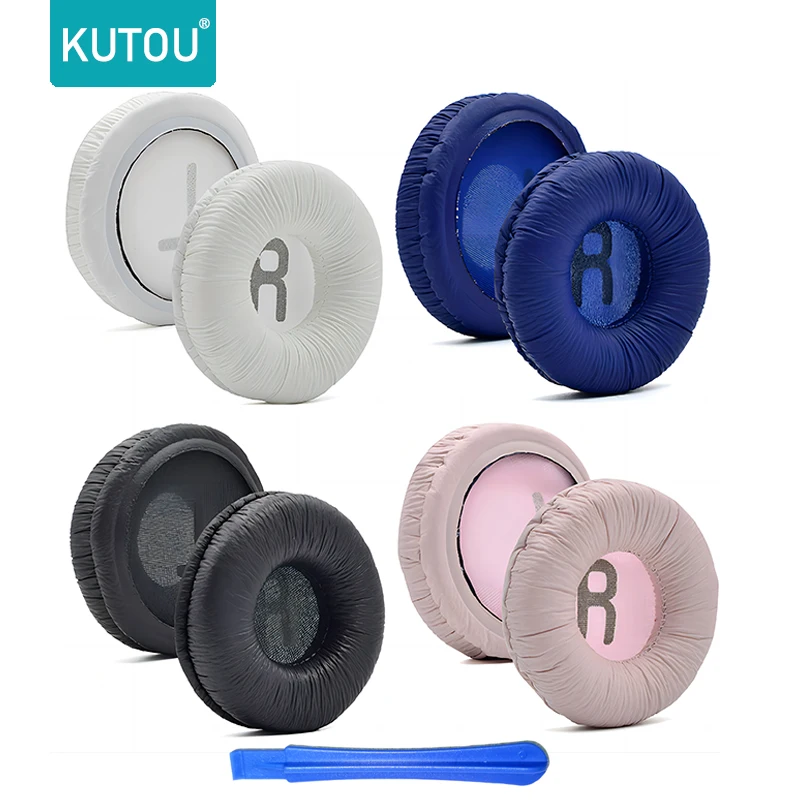 KUTOU Replacement Earpads Cushions for SONY WH-CH500 ZX330 310 ZX100 V150 for JBL T450 JR300BT BT T500BT Headphone Foam Ear Pads