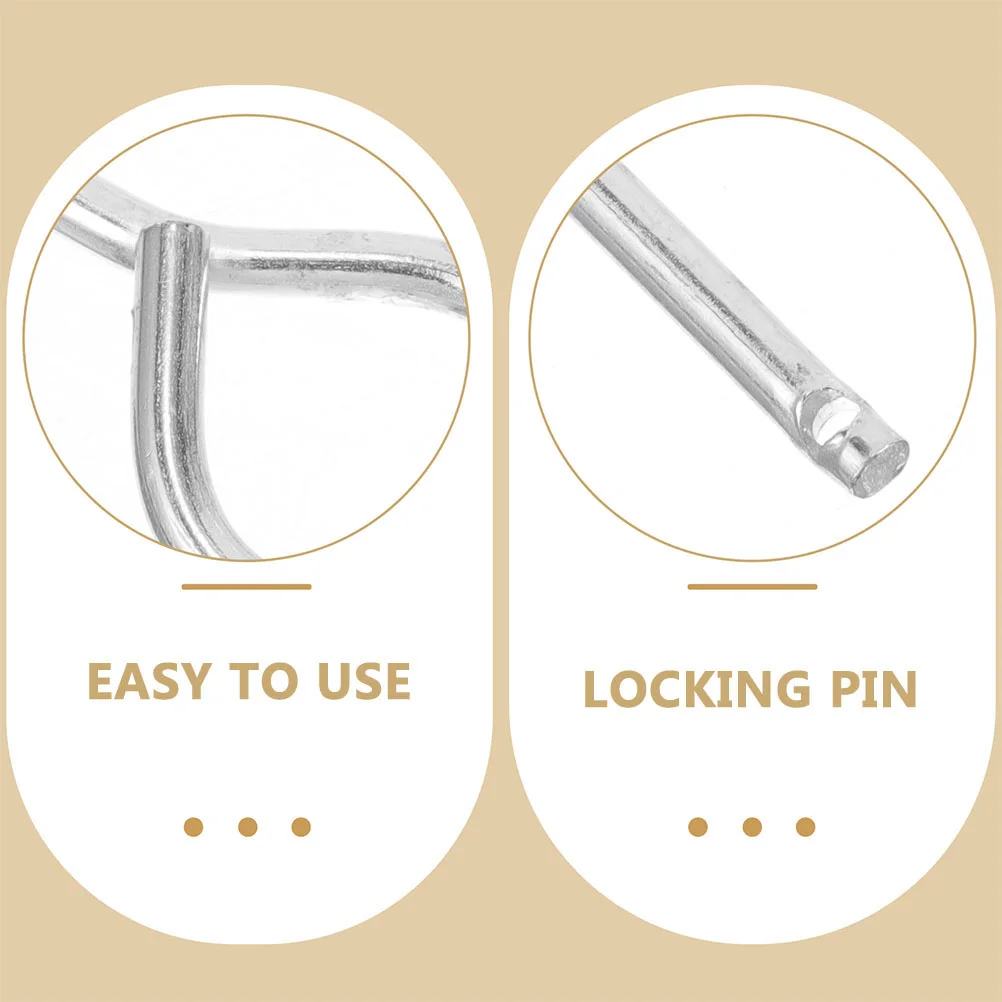100 Pcs Fire Extinguisher Latch Replacement Pull Pins Equipment Lock For Supplies