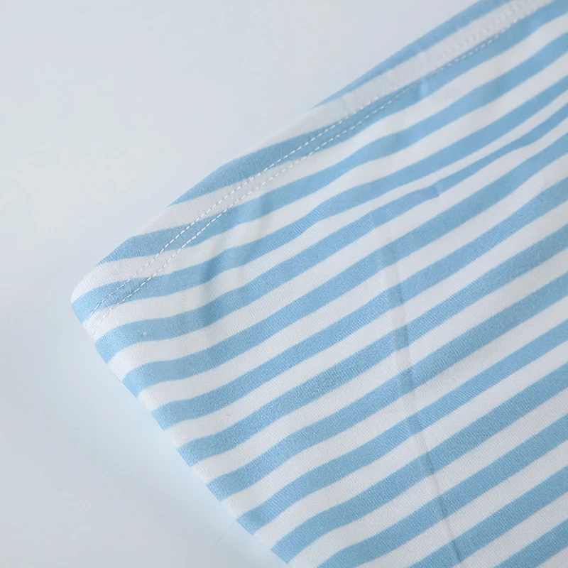 Sweetown Blue Stripe Basic Simple Sleeveless Crop Tops Women Strapless Tube Top Y2K Girl 2000s Summer Cute Streetwear Vest