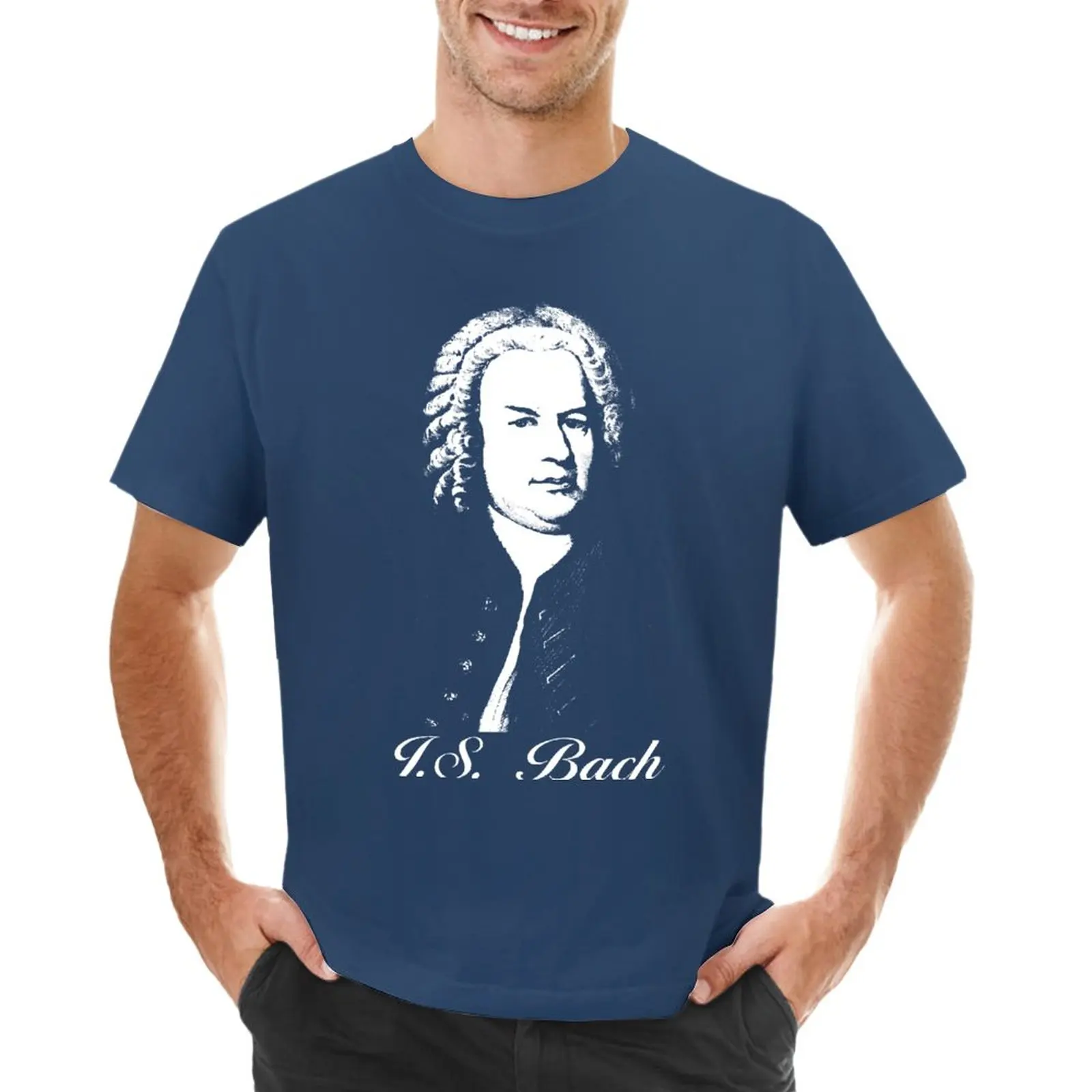

J.S. BACH T-Shirt quick-drying Blouse mens workout shirts