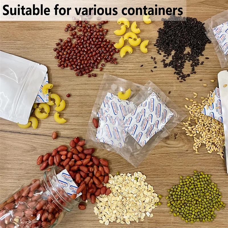Oxygen Absorbers For Food 150Cc Oxygen Absorbent Food Deoxidant Put In Vacuum Sealed Bag Jars Cans For Food Long Term Storage 5