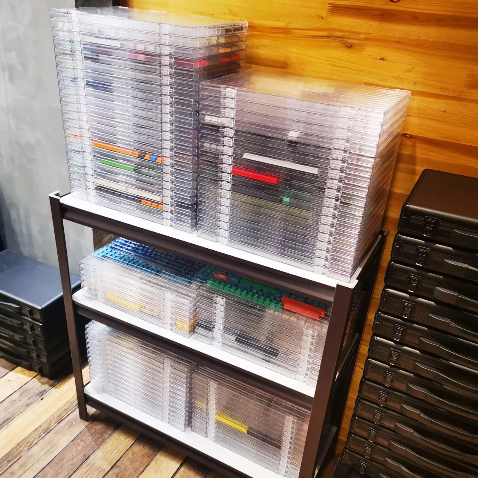 Transparent Keycap Storage Box Display for Cherry Xda Dsa Profile Key Caps