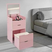 Modern Vanity Desk Vanity Desk With Makeup Stool Makeup Vanity Table  For Homes, Apartments, Dormitories 40*48*80cm