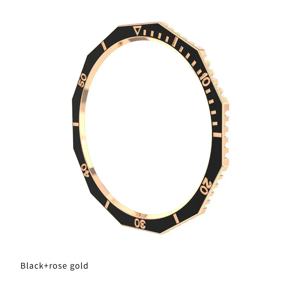 Stylish Scale Circle Bezel Ring for Smartwatch - Elegant Time Indicator Accessory