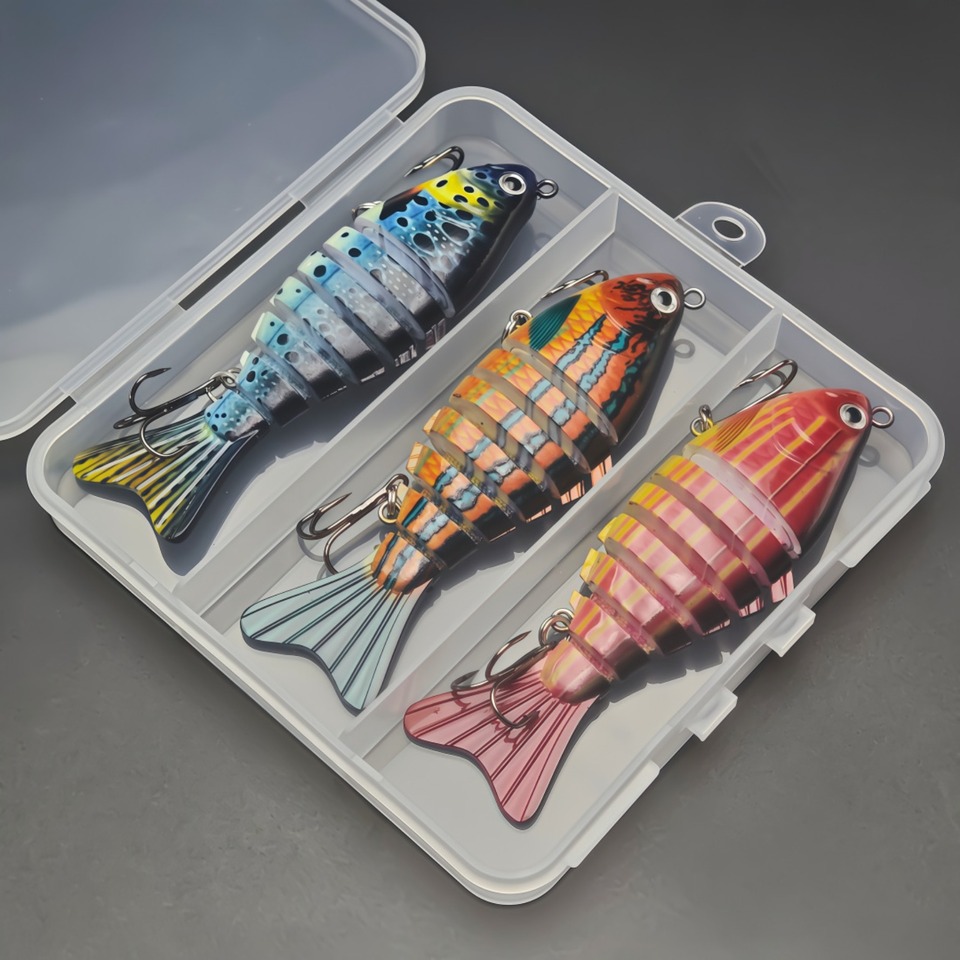 Multi Jointed Sinking Crankbait 16g Lure Set Hard Bait Bionic Jointed Fish Swimbait Freshwater Saltwater Fishing