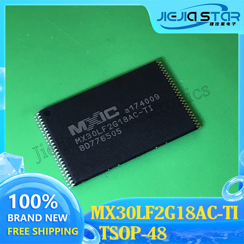MXIC MX30LF2G18AC-TI MX30LF2G18 SMT TSOP48 Memory Chip Computer IC 100% Brand New Electronics tsop48 to tsop48 тестовая розетка стандартная на линии тестовая розетка nand flash chip tsop48 0 5 мм