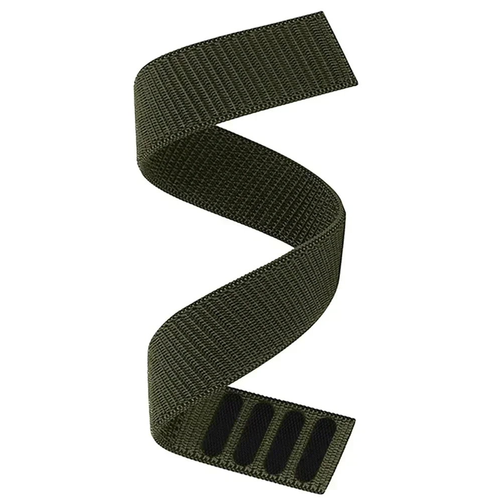 Nylon Strap with Hook and Loop Closure, 22mm/26mm, for Multisport GPS Watches