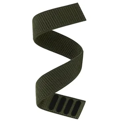 Nylon Strap with Hook and Loop Closure, 22mm/26mm, for Multisport GPS Watches (Green)