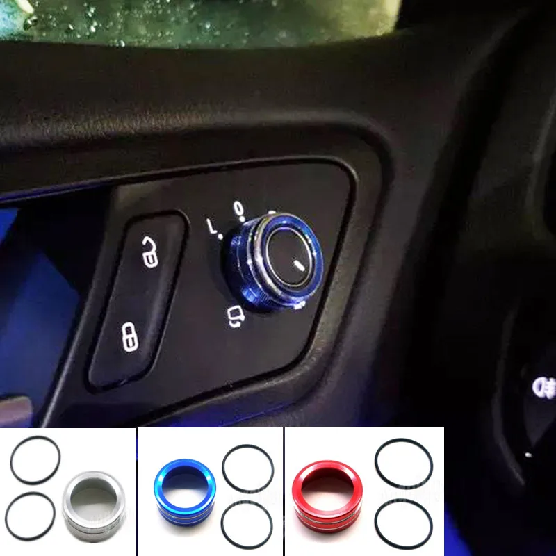 AluminiumAlloyRearviewMirrorAdjustmentKnobButtonDecorativeCover
