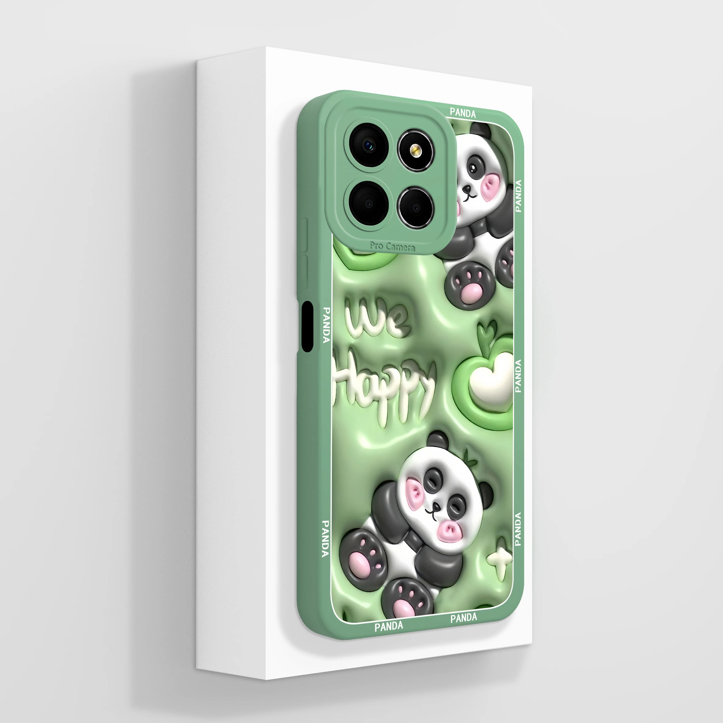 Cute Cartoon Animal Pattern Soft Silicone Shockproof Phone Case Housing
