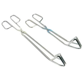 Clip per barbecue scavata resistente al calore, pinze per alimenti, accessori per barbecue, materiale in acciaio inossidabile per barbecue da cucina 1