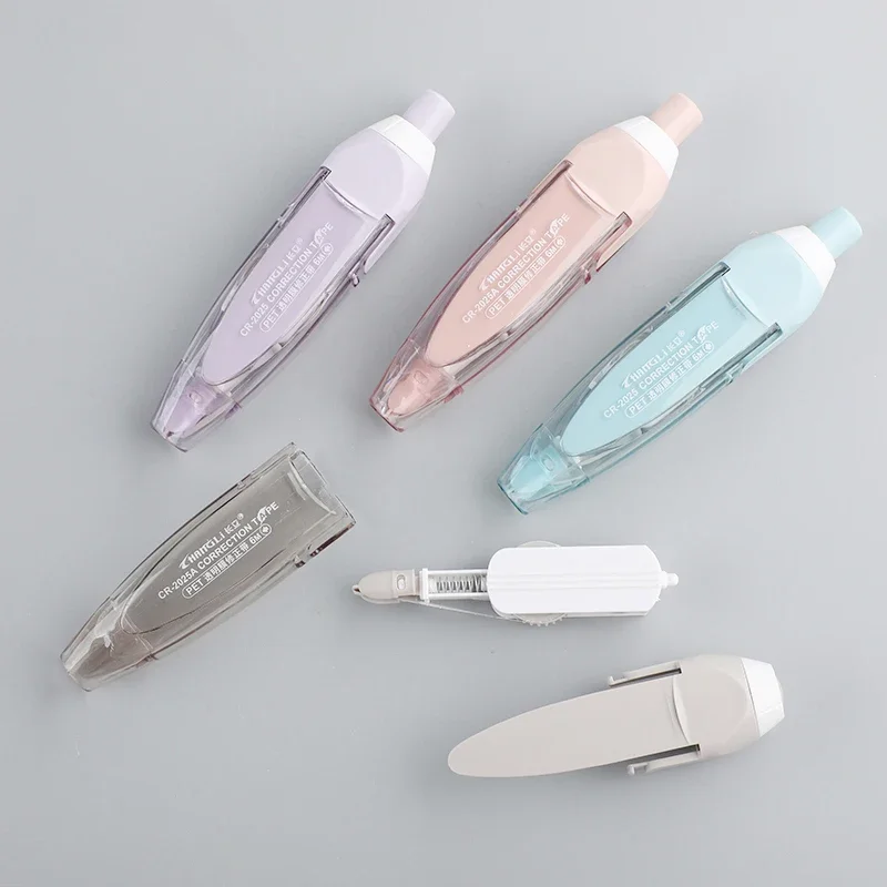 Journamm 5mm*6m Student Correction Tape Error Eraser Writable Sticker Pen-type Replaceable Refills Creative School Stationery correction tape